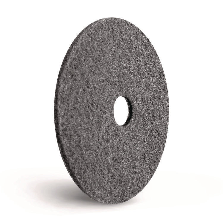 Black Diamond 800 Deep Cleaning Pad, 20" Diameter, 800 Grit, Black/Gray, 2/Carton