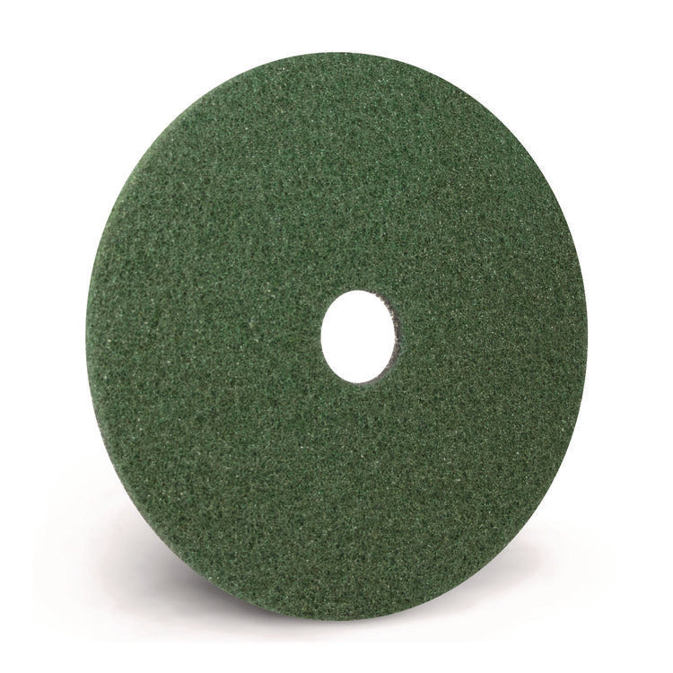 Black Diamond 3000 Grit Diamond Pad, 13" Diameter, Black/Green, 2/Carton