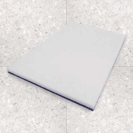 XTRACT Melamine Floor Pad, 14 x 20, White/Brown, 5/Carton