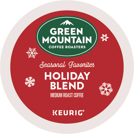 Holiday Blend K-Cups, Medium Roast, 24/box