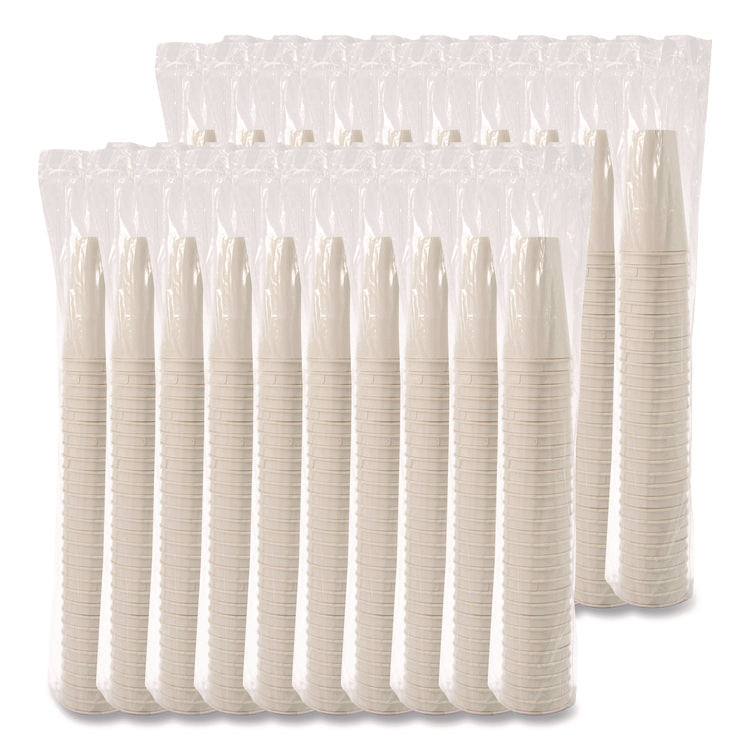 Thermoguard Insulated Paper Hot Cups, 20 oz, White Sustainable Forest Design, 600/Carton