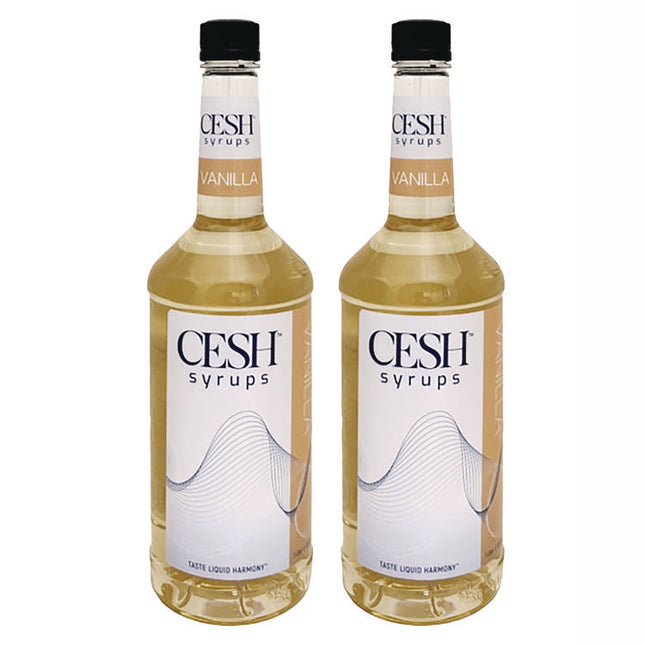 Vanilla Syrup, 33.81 oz Bottle, 2/Carton
