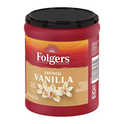 Coffee, French Vanilla, 9.6 oz Can