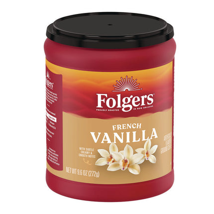 Coffee, French Vanilla, 9.6 oz Can