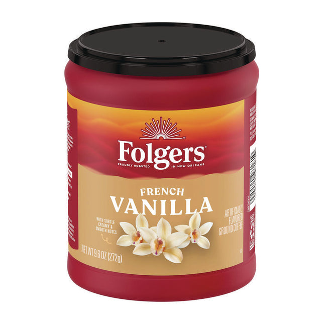 Coffee, French Vanilla, 9.6 oz Can