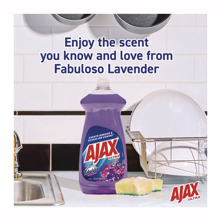 Dish Detergent, Fabuloso Lavender Scent, 28 oz Bottle