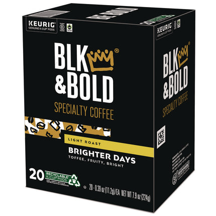 Brighter Days Coffee K-Cups, 20/Box