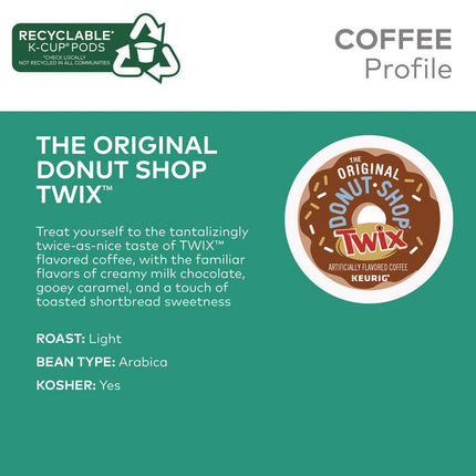 Twix Flavored Coffee K-Cups, 24/Box