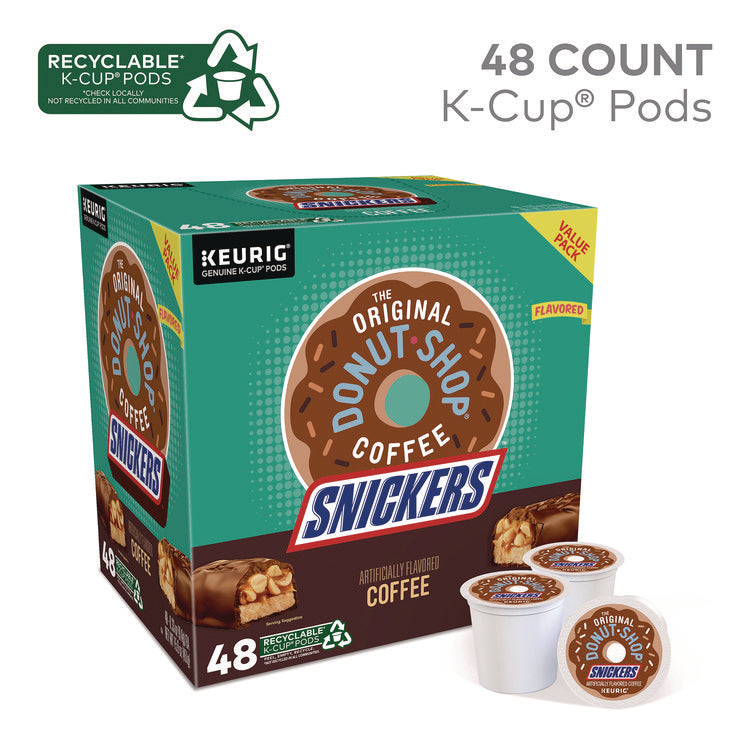 SNICKERS Flavored Coffee K-Cups, 48/Box