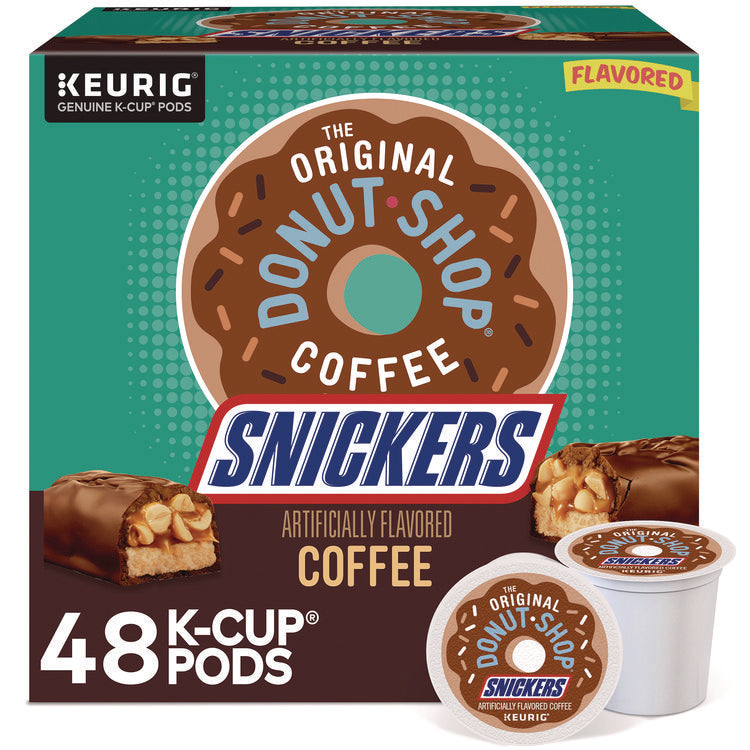 SNICKERS Flavored Coffee K-Cups, 48/Box