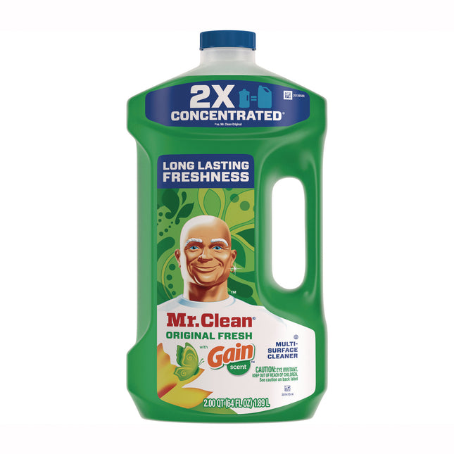 Multipurpose Cleaning Solution, Gain Original Fresh Scent, 64 oz Bottle