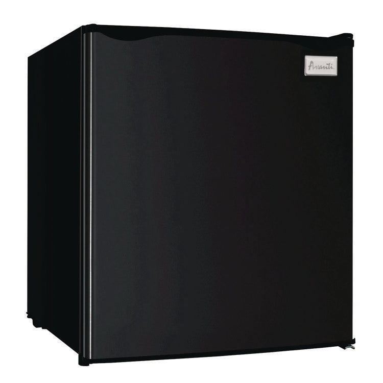 1.6 Cubic Ft. Compact Refrigerator with Chiller Compartment, Black