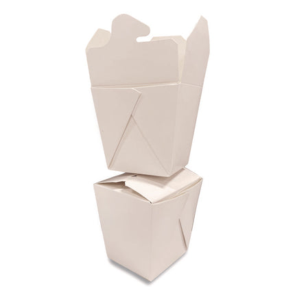 Food Pail, 32 oz, 4 x 3.69 x 4.55, White, Paper, 400/Carton