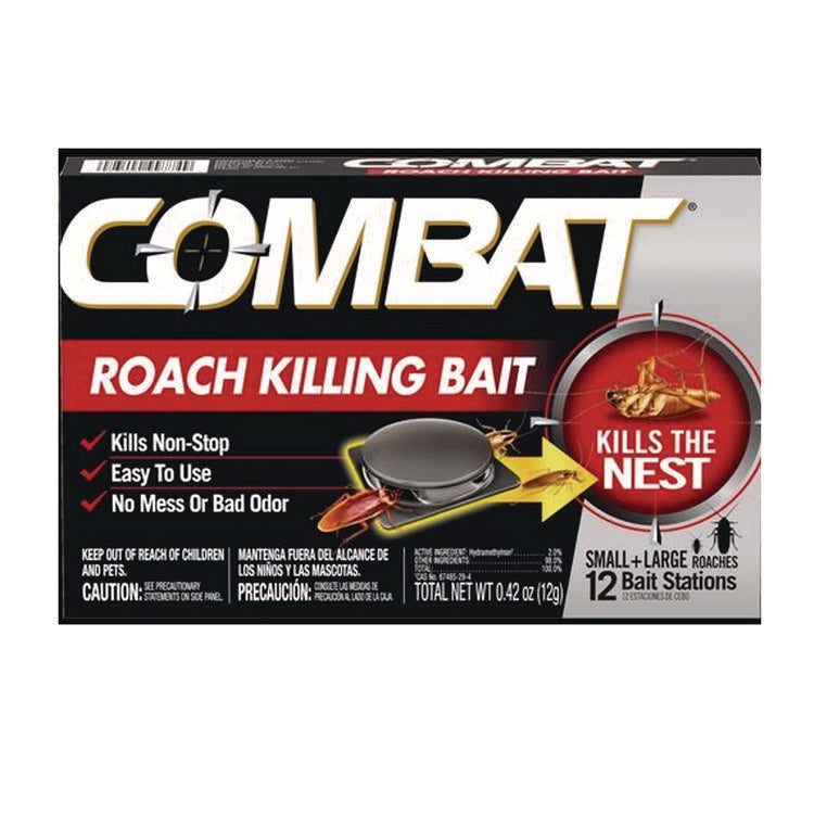 Roach Bait Insecticide, 0.42 oz, 12/Pack, 10 Packs/Carton