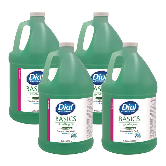 Basics Hypoallergenic Hand Wash, Honeysuckle Scent, 1 gal, 4/Carton
