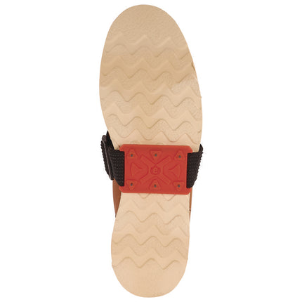 TREX 6316 Mid-Sole Ice Cleats. Flat Sole, One Size Fits Most, Orange