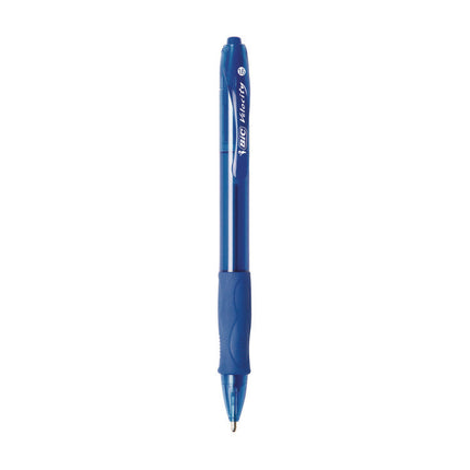 Glide Bold Ballpoint Pen, Retractable, Bold 1.6 Mm, Blue Ink, Translucent Blue Barrel, 4/pack
