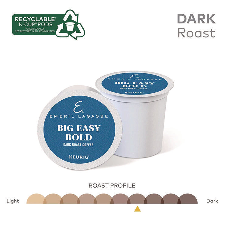 Big Easy Bold Coffee K-Cups, 96/carton