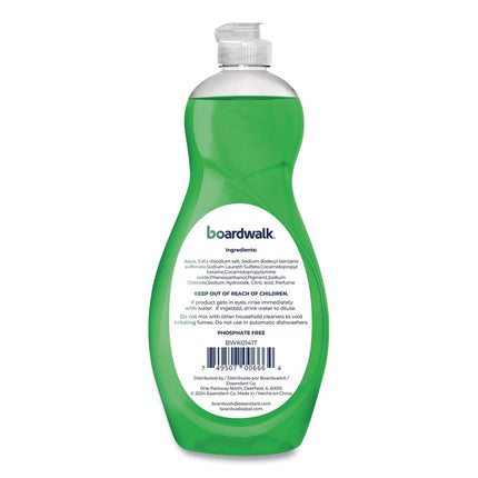Manual Dish Soap, Fresh Scent, 3 oz Bottle, 72/Carton