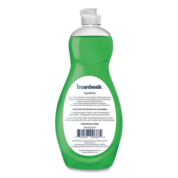 Manual Dish Soap, Fresh Scent, 3 oz Bottle, 72/Carton