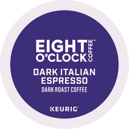 Dark Italian Espresso Coffee K-Cups, 24/Box