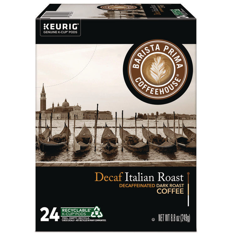 Decaf Italian Roast Coffee K-Cups, 24/box