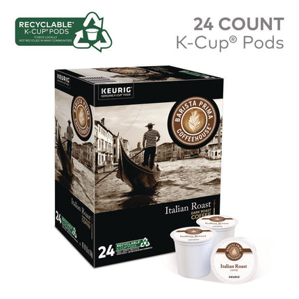 Italian Roast K-Cups Coffee Pack, 24/box, 4 Box/carton