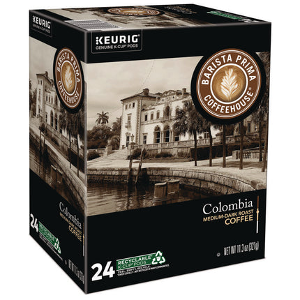 Colombia K-Cups Coffee Pack, 24/box