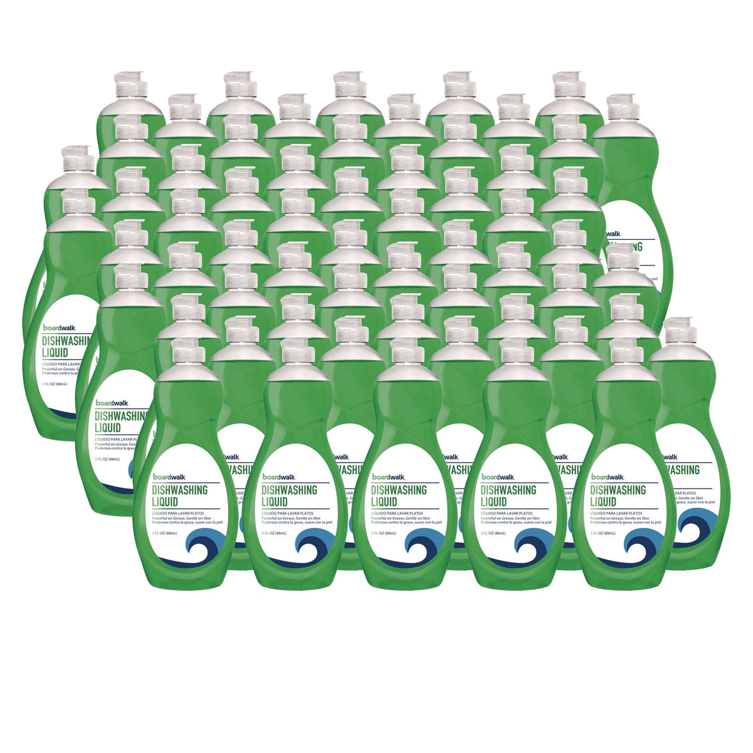 Manual Dish Soap, Fresh Scent, 3 oz Bottle, 72/Carton