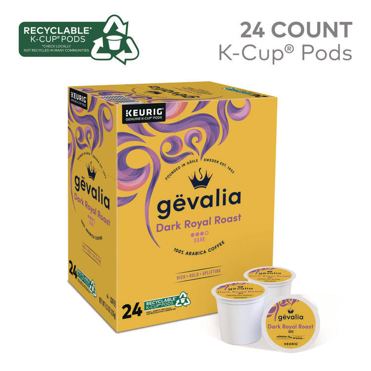 Kaffee Dark Royal Roast K-Cups, 24/box