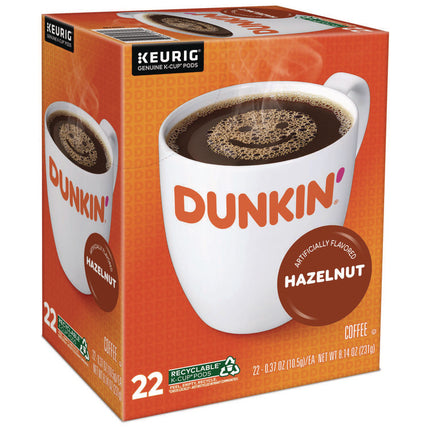 K-Cup Pods, Hazelnut, 22/box
