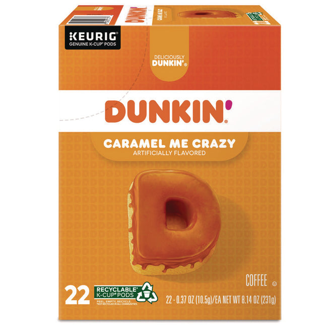 K-Cup Pods, Caramel Me Crazy, 22/Box