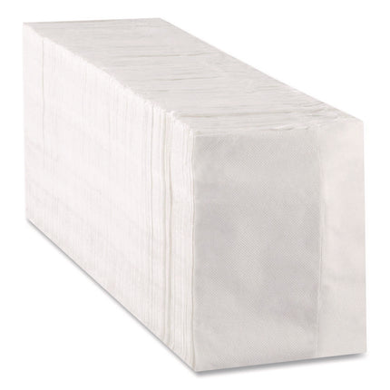 Interfold Napkin Refills, 1-Ply, 13 x 12, White, 600 Napkins/Pack,12 Packs/Carton