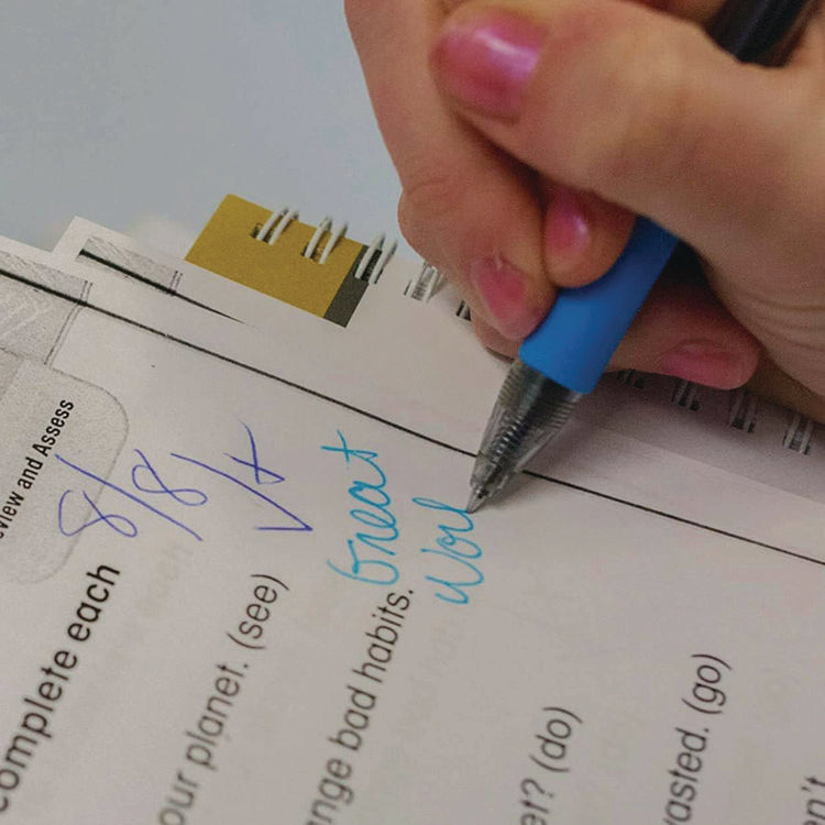 Sarasa Dry Gel X20 Gel Pen, Retractable, Medium 0.7 mm, Black Ink, Clear/Black Barrel, 12/Pack