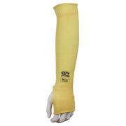 Economy Series DuPont Kevlar Fiber Sleeve, One Size Fits All, Yellow