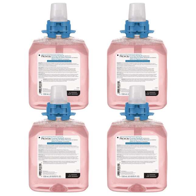 Foaming Handwash with Advanced Moisturizers Refill, Refreshing Cranberry Scent, 1,250 mL, 4/Carton