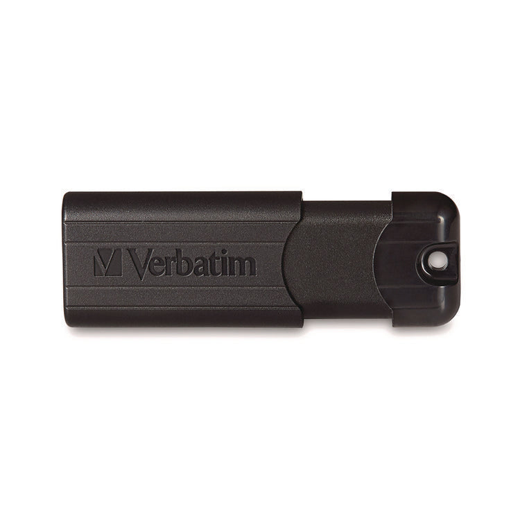 PinStripe USB 3.2 Flash Drive, 32 GB, Black