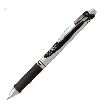 EnerGel RTX Deluxe Gel Pen, Retractable, Medium 0.7 mm, Assorted Ink and Barrel Colors, 3/Pack