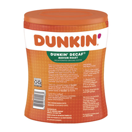 Original Blend Decaf Coffee, 30 oz Canister