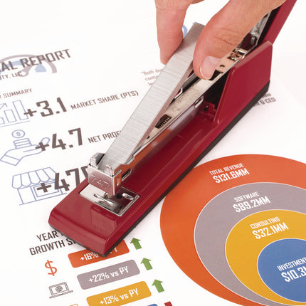 S.F. 4 Premium Staples, 0.25" Leg, 0.5" Crown, Steel, 5,000/Box