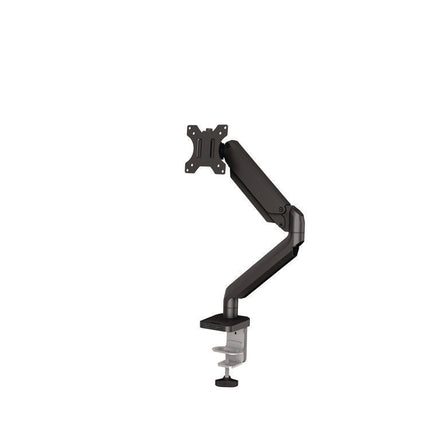 Platinum Series Single Monitor Arm, For 30" Monitors, 360 Deg Rotation, 180 Deg Tilt, 360 Deg Pan, Black, Supports 20 Lb