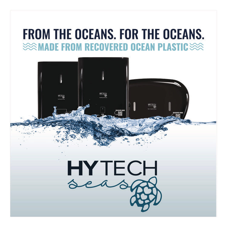 Hy Tech Towel Dispenser, Automatic, 11.8 x 9.8 x 14.2, Black