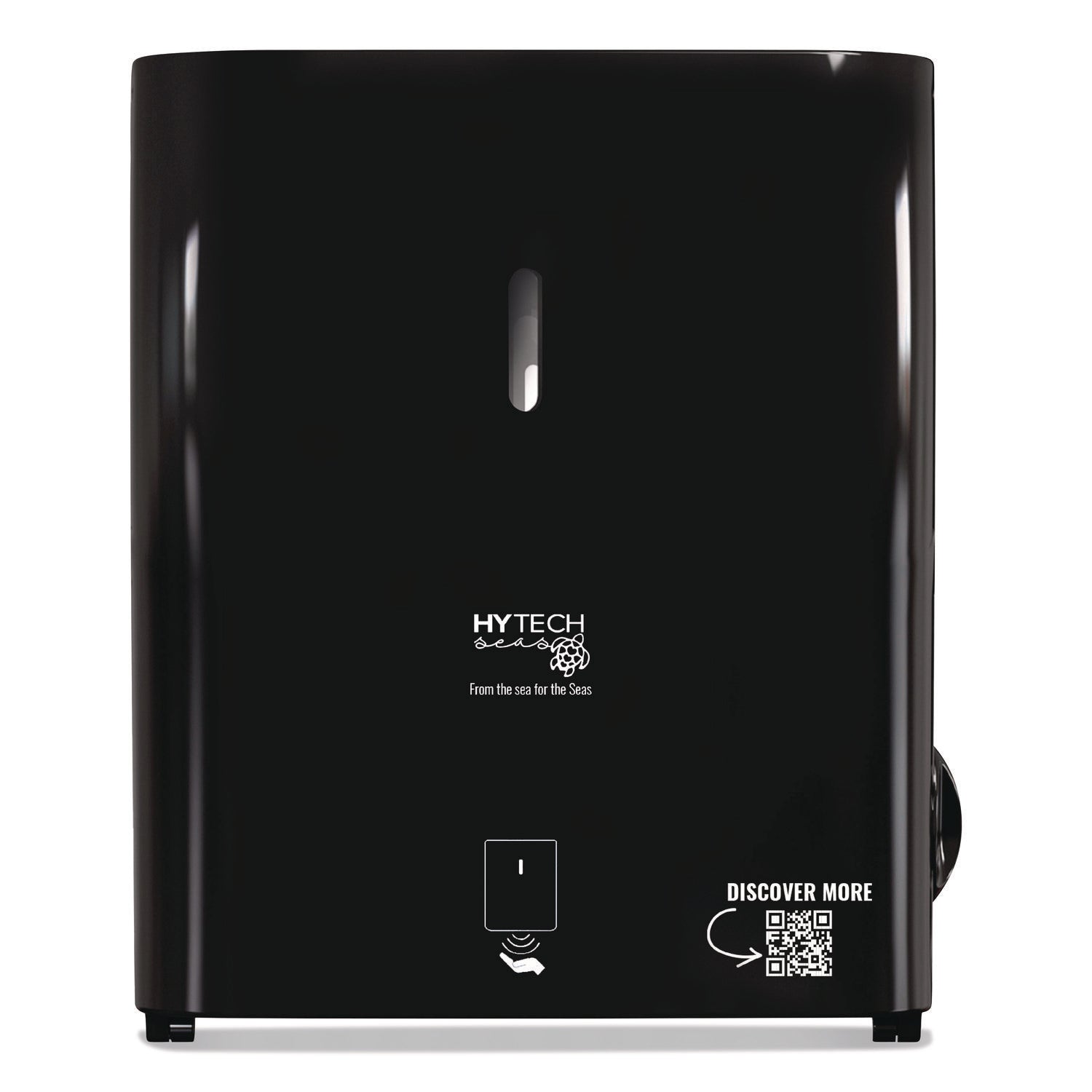 Hy Tech Towel Dispenser, Automatic, 11.8 x 9.8 x 14.2, Black