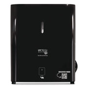 Hy Tech Towel Dispenser, Automatic, 11.8 x 9.8 x 14.2, Black