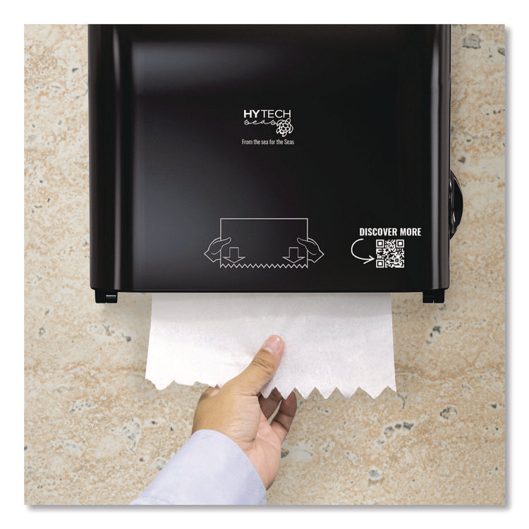 Hy Tech Towel Dispenser, Manual, 12.4 x 9.3 x 16.5, Black