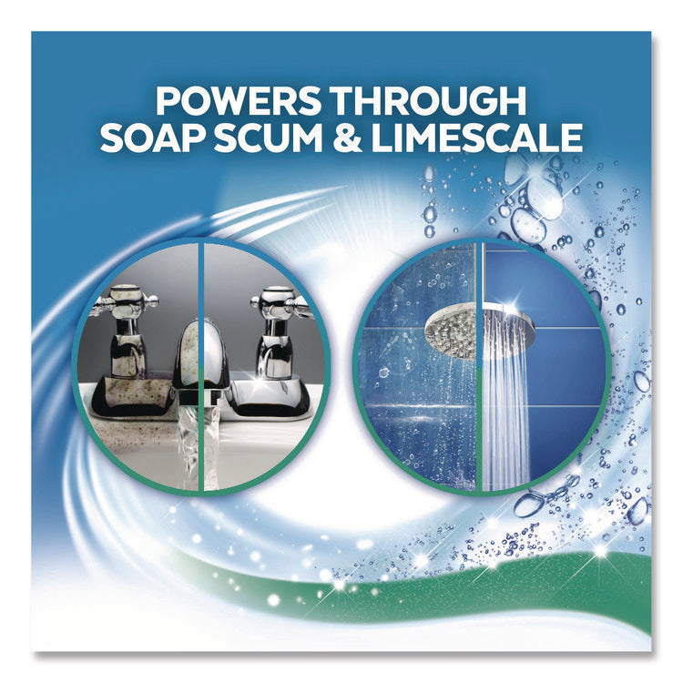 Bathroom Cleaner with Hydrogen Peroxide, Cool Spring Breeze, 32 oz Trigger Spray Bottle, 12/Carton