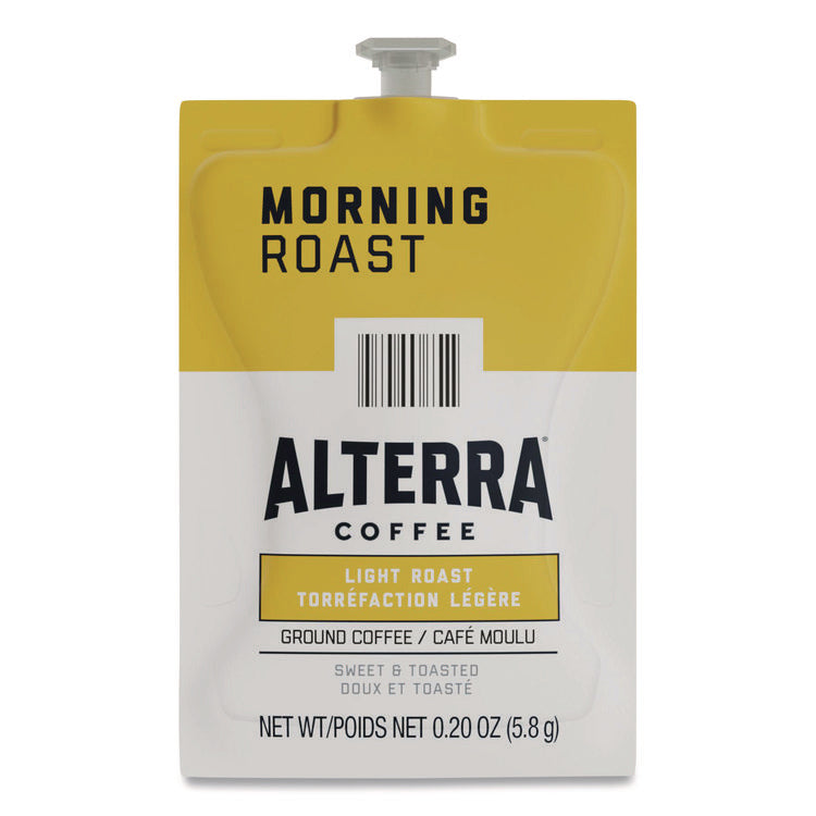 Alterra Morning Roast Coffee Freshpack, 100/Carton