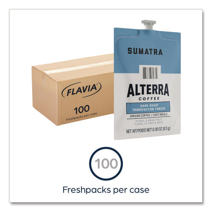 Alterra Sumatra Coffee Freshpack, 100/Carton