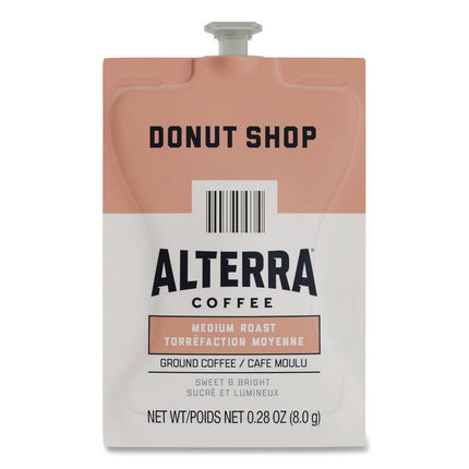 Alterra Donut Shop Coffee Freshpack, 100/Carton