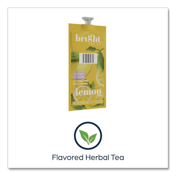 The Bright Tea Co. Lemon Herbal Tea Freshpack, 100/Carton